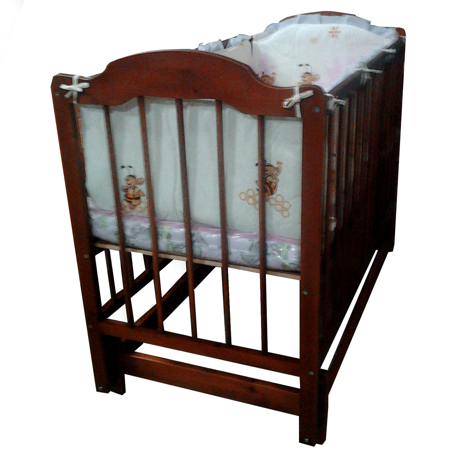 Детская кроватка Baby Sleep Victoria с маятниковым механизмом