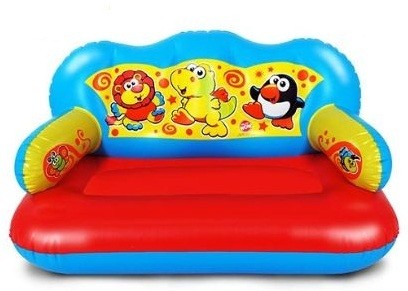 Надувной детский диван Play WOW "Веселые друзья"